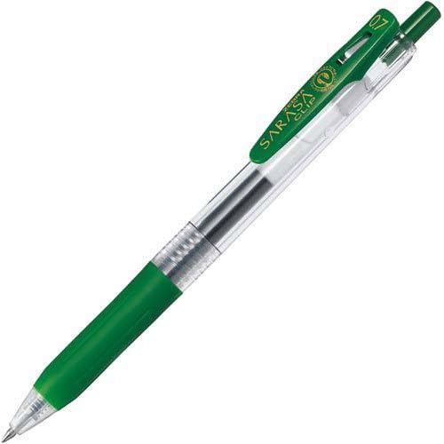 Smooth Writing Gel Pen 0.7mm - Zebra Sarasa Clip Pen 10 pieces - Fast Drying Smooth Ink - Office Journaling and Study Use