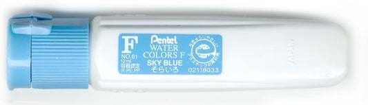 Pentel Efu Watercolor Paints WFCT61, Set of 5, Light Blue