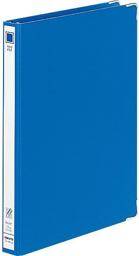 Kokuyo ring file B5 vertical blue 17mm 120 sheets 26 hole off -471B