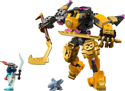 LEGO NINJAGO Arin’s Spinjitzu Battle Mech Toy Set 71839 Building Blocks Toys for 7+ Gift for Boys and Girls