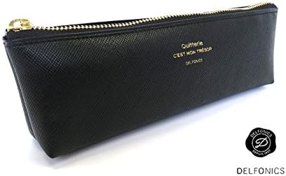 Delfonics Men's Quitterie Pen Case, Black, One Size