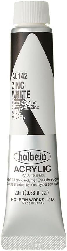 horubein Acrylic Paint Acrylic Color zinkuhowaito au142 20ml (6 # # # #)