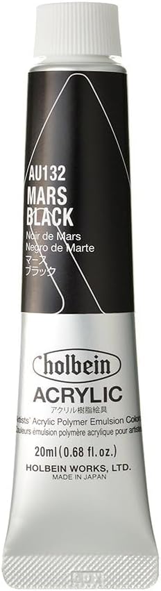 horubein Acrylic Paint Acrylic Color Mars Black au132 20ml (6 # # # #)