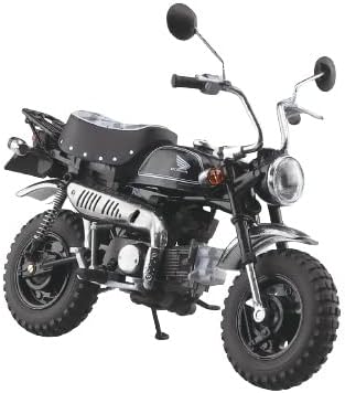 Aoshima Honda Monkey Limited Black 1:12 Scale Diecast Bike