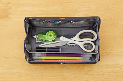 Raymay Fujii FY376B Pen Case, Pencil Case, Kohako, Black