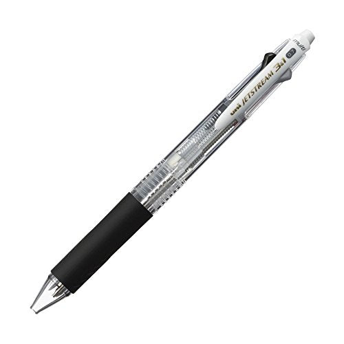 Mitsubishi Pencil MSXE4600071PT Multifunction Pen Jet Stream 3 & 1 0.7 Clear Easy Writing