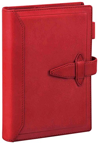 Raymei Fujii DB3014R Da Vinci Loroma Classic Bible Red Personal Organizer