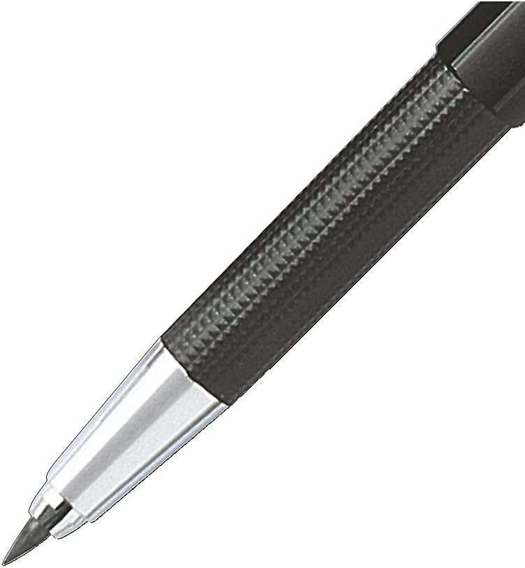 rOtring 300 Mechanical Pencil | 2.0 mm | Refillable with Sharpener Under Cap | Black | 1Count