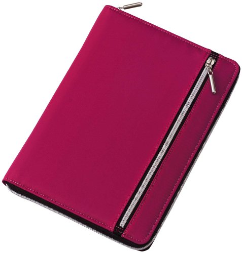 Raymey Fujii CN182P Notebook Cover A5 Nilon Multi-Cover Notebook, Pink