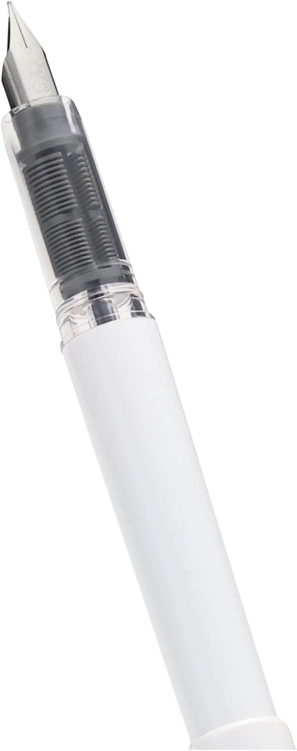 Kokuyo PER-PR03W Preppy Fountain Pen, Fine Point design details