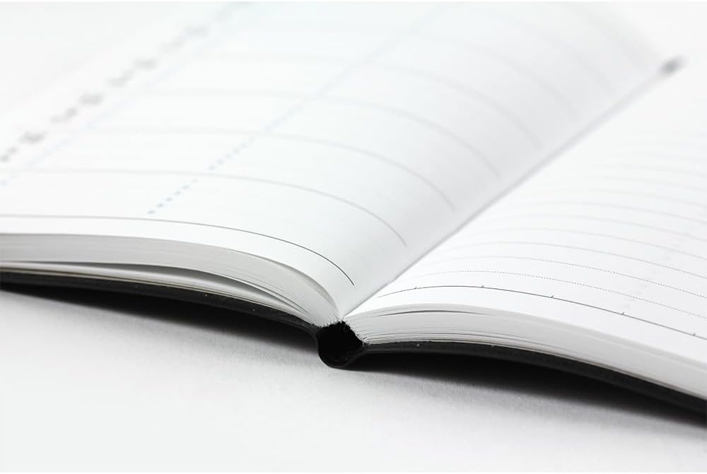 Midori PS-2 32923006 Business Diary Notebook, 2024, Slim, Weekly (Starts December 2023) (Weekly Left)
