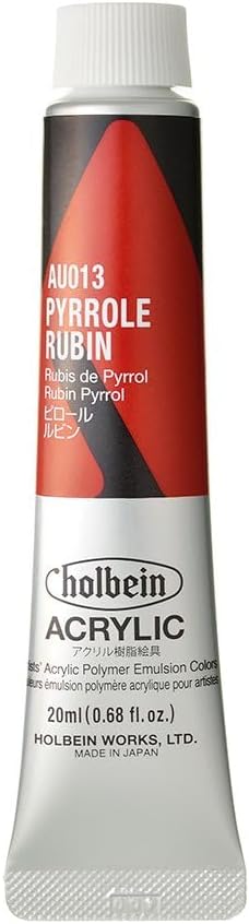 horubein Acrylic Paint Acrylic Color piro-rurubin AU013 20ml (6 # # # #)