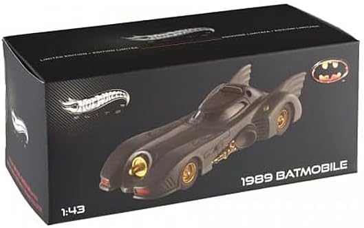 Hot Wheels 1:43 Scale Cult Classics 1989 Batmobile