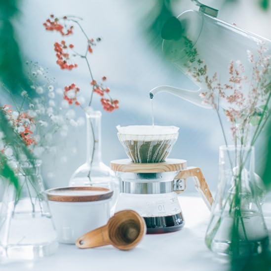 Hario V60 Olive Wood Coffee Server, 400ml
