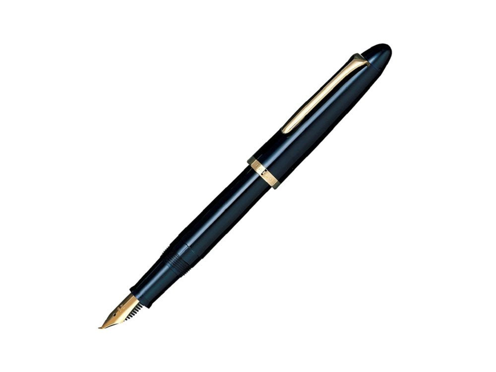 Sailor Profit Fountain Pen – Fude DE Mannen Navy Blue, Special Nib (10-0212-740)