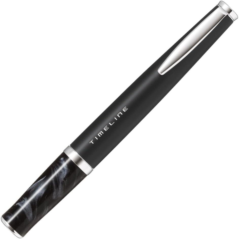 PILOT BTL-5SR-ETB Timeline (Eternal) Oil-based Ballpoint Pen, Eternal Black