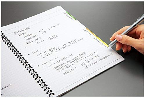 Kokuyo Twin Ring Notebook (Edge Title), B5, B Ruled, 40 Sheets