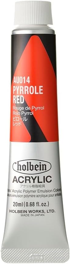 horubein Acrylic Paint Acrylic Color piro-rureddo AU014 20ml (6 # # # #)