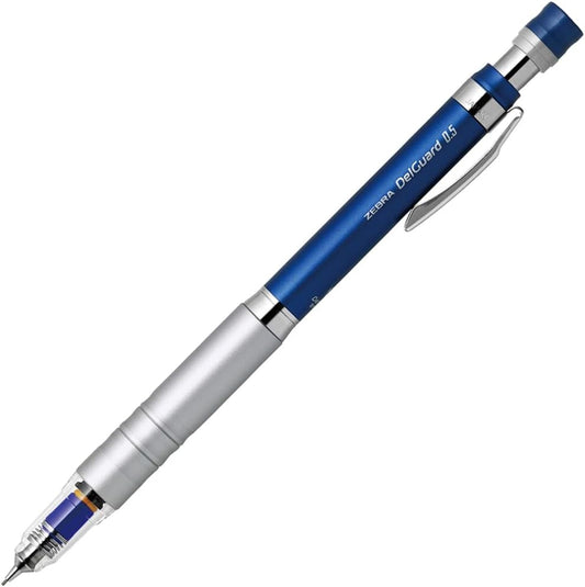 ZEBRA Mechanical Pencil Delguard Type Lx 0.5mm, Blue Body (P-MA86-BL)