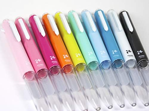 Pentel XBGRN5A Gel Ink Refill, Slicese Refill, 0.02 inches (0.5 mm), Black Ink