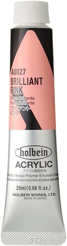 horubein Acrylic Paint Acrylic Color buririantopinku AU027 20ml (6 # # # #)
