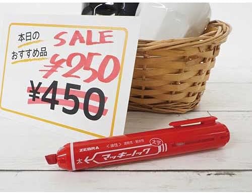 ZEBRA Macky Knock Permanent Markers, Bold Black, 10 Count