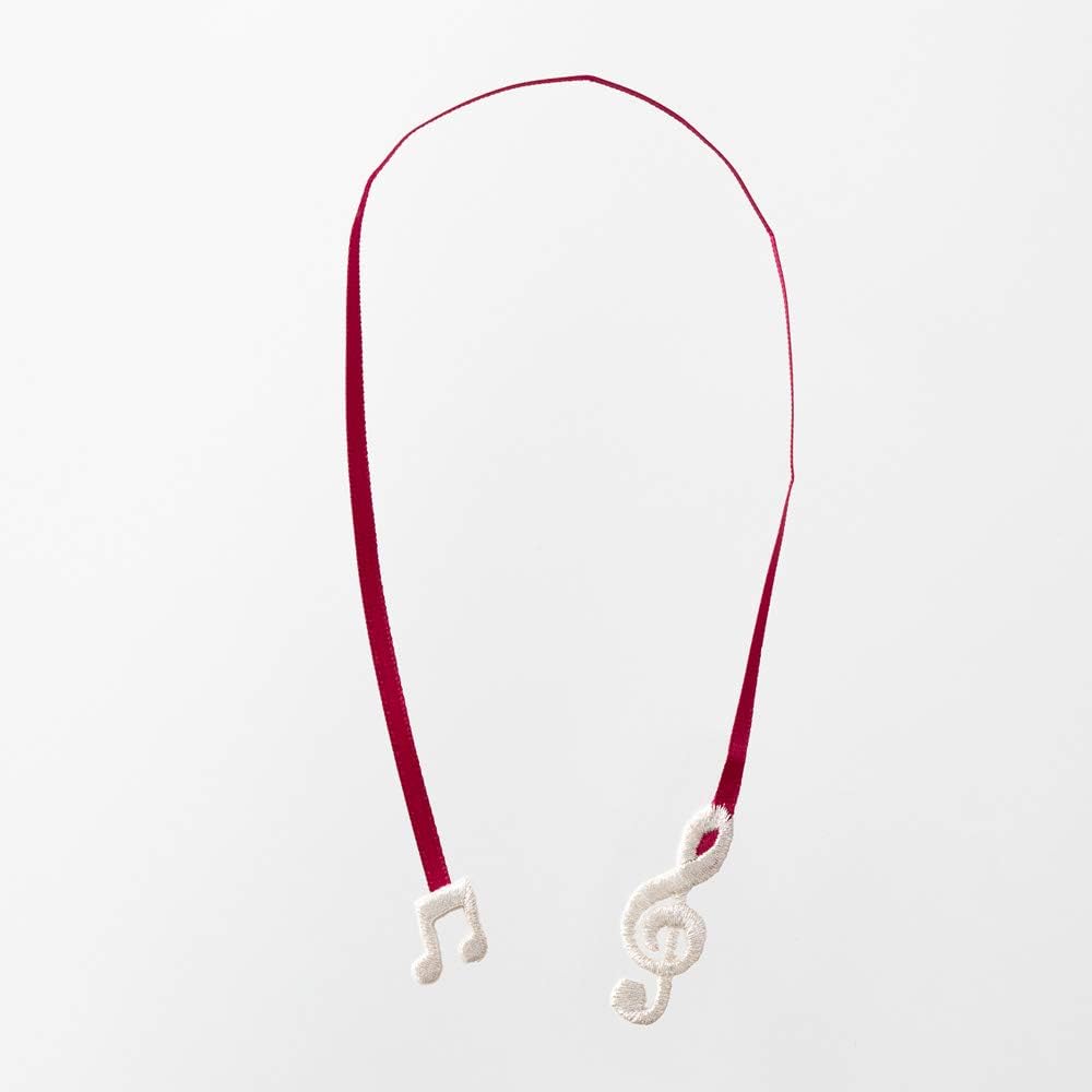 Midori 82461006 Stickers, Bookmark Stickers, 2461, Embroidery, Music Note Pattern