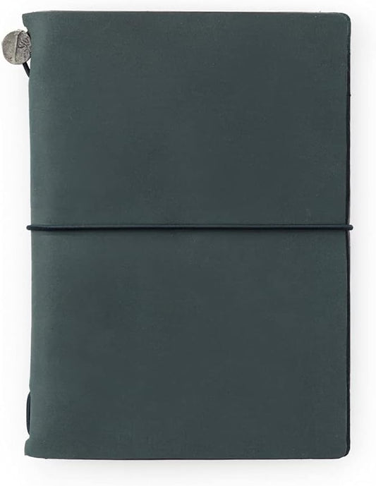 DESIGNPHIL Traveler's Notebook, Passport Size, Limited Edition, Card Included, Blue 91209661