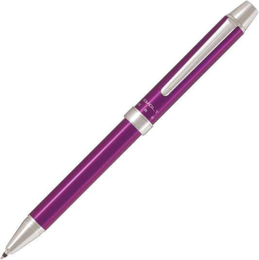 PILOT 2 +1 Evolt 2 Color 0.7 mm Ballpoint Multi Pen 0.5 mm Mechanical Pencil, Violet Body (BTHE-1SR-V)