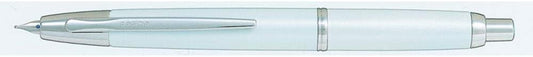 PILOT Fountain Pen Capless Decimo, Pearl White Body, F-Nib