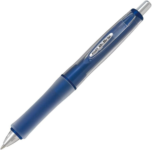 PILOT Ballpoint Pen Dr. Grip G-Spec Flash Color, Flash Blue, Black Ink (BDGS-60R-FL)