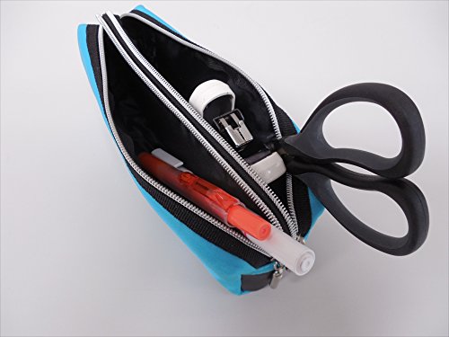 Raymay Fujii FY279P Pencil Case, Double Zipper, Large, Pink