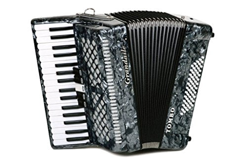Tombo GT-60B Accordion Solo Dragonfly Cosmo Gray Pearl