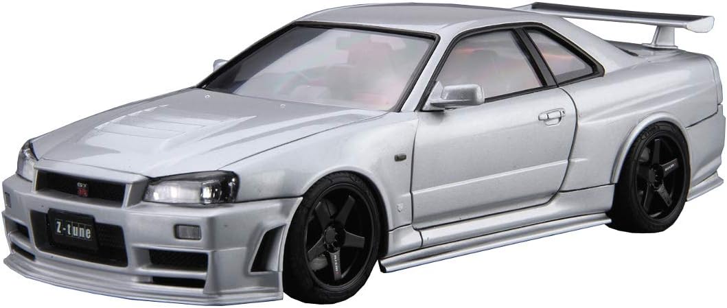 Aoshima Nismo BNR34 Skyline GT-R Z-Tune ???04 1:24 Scale Model Kit