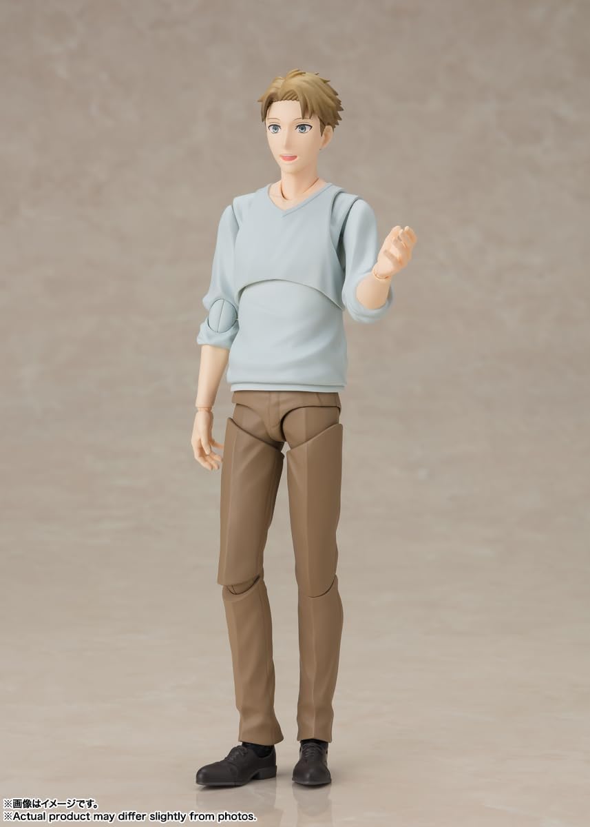 TAMASHII NATIONS - Spy x Family - Loid Forger - Father of The Forger Family, Bandai Spirits S.H.Figuarts Action Figure