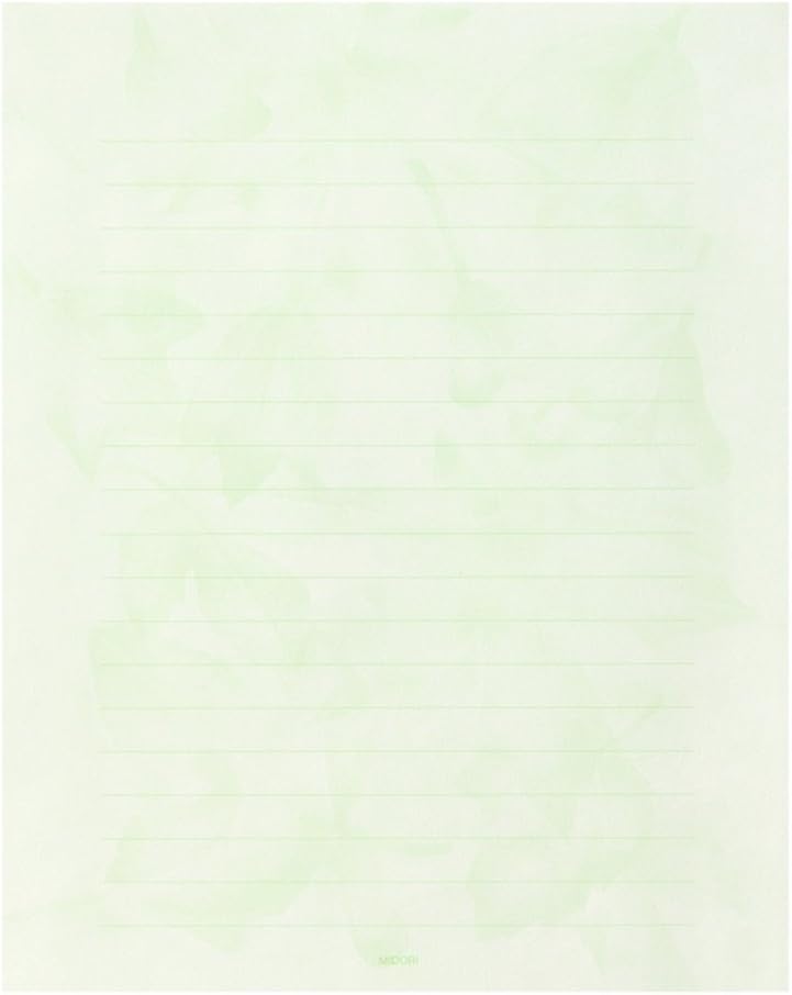 Letter Set green forest color Nokimochi (japan import)