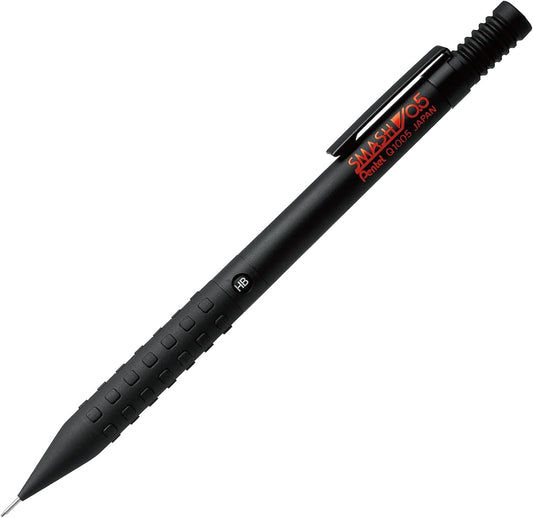 Pentel XQ1005-1N Smash Mechanical Pencil, 0.5mm, Black in Package