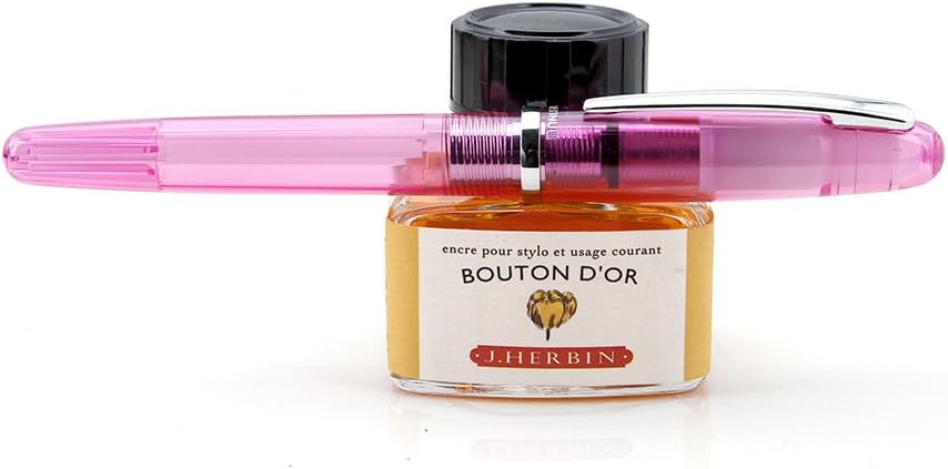 PLATINUM Fountain Pen Balance Crystal Rose Medium Point PGB-3000A#74-3
