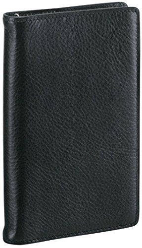 Raymay Fujii JDP3009B Da Vinci Standard Pocket Black Personal Organizer