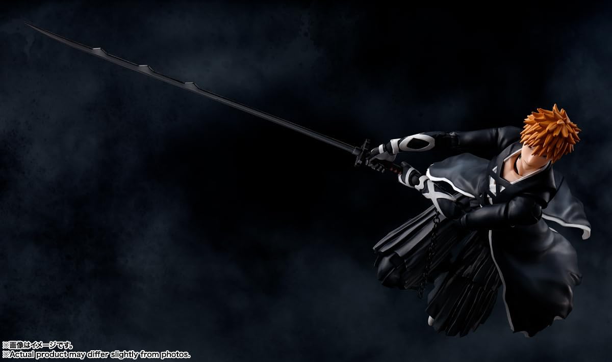 TAMASHII NATIONS - Bleach: Thousand-Year Blood War - Ichigo Kurosaki -Bankai Tensazagetsu-, Bandai Spirits S.H.Figuarts Action Figure