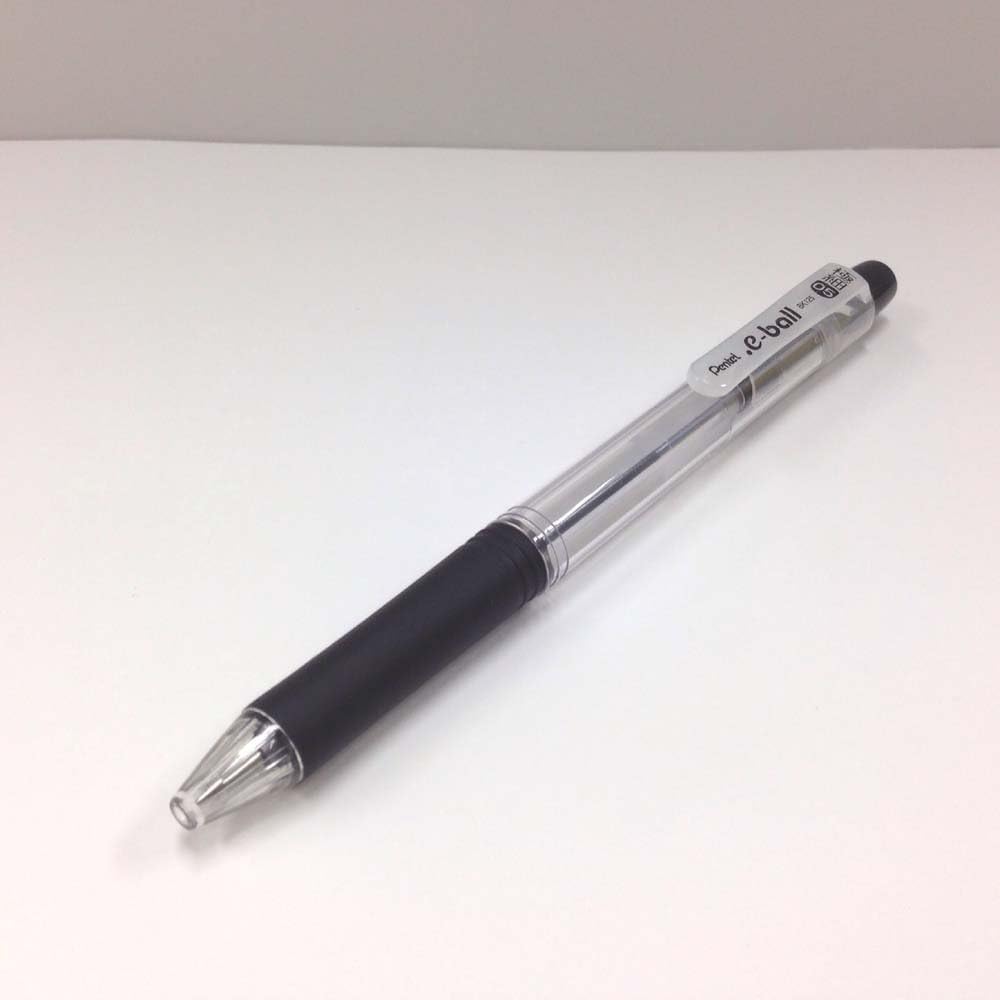 Pentel XBK125-A Permanent Ball Point Ball 0.5mm Black 5 Pack