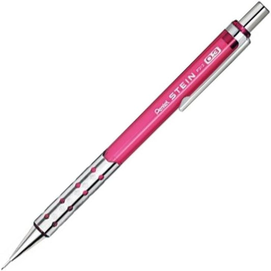 Pentel Ain Mechanical Pencil, 0.3mm, Clear Pink (P313-CP)