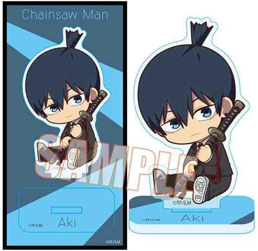 Belle House Squishy Acrylic Figure, Chainsaw Man, AKI Hayakawa, Approx. W 2.4 x H 4.7 inches (60 x 120 mm), Acrylic