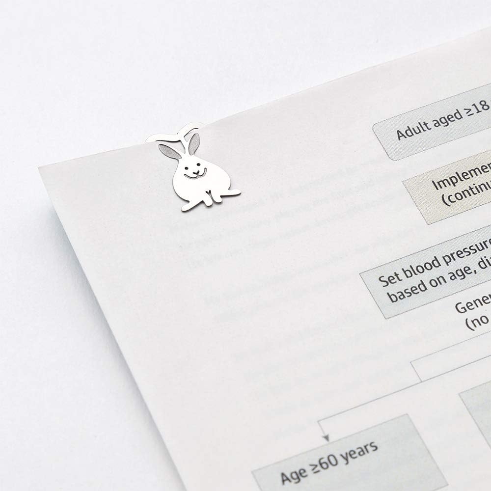 Midori Clip Etched Clips Rabbit Pattern 43358006