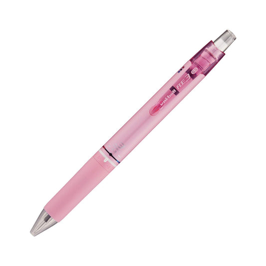 Uni Erasable 3 Color Ballpoint Pen, Ball R: E3 0.5mm, Light Pink (URE350005.51)