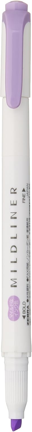 ZEBRA High Lighter Mild Liner, Mild Violet (WKT7-MVI)