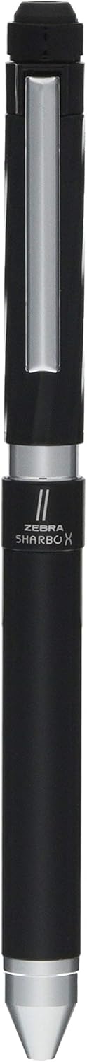 ZEBRA SB19-BK Multifunction Pen, Sharbo X SC5, Black