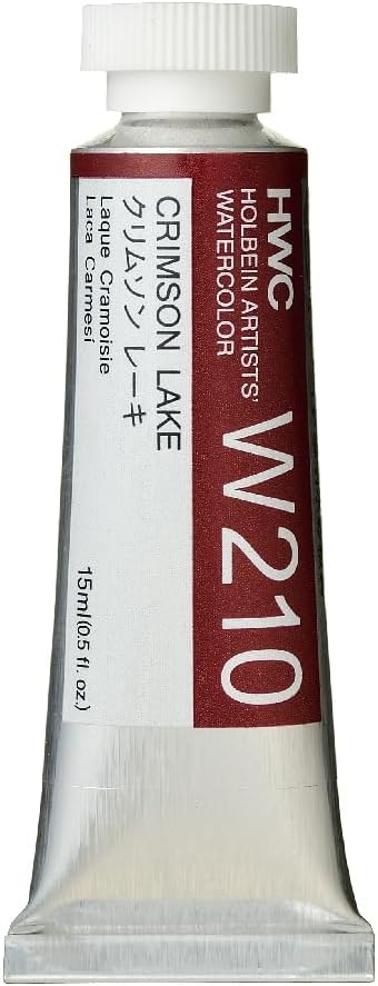 Holbein Artist's Watercolor 15ml Tube (Crimson Lake) W210
