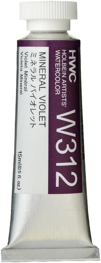 Holbein Artists' Watercolor 15ml Mineral Violet