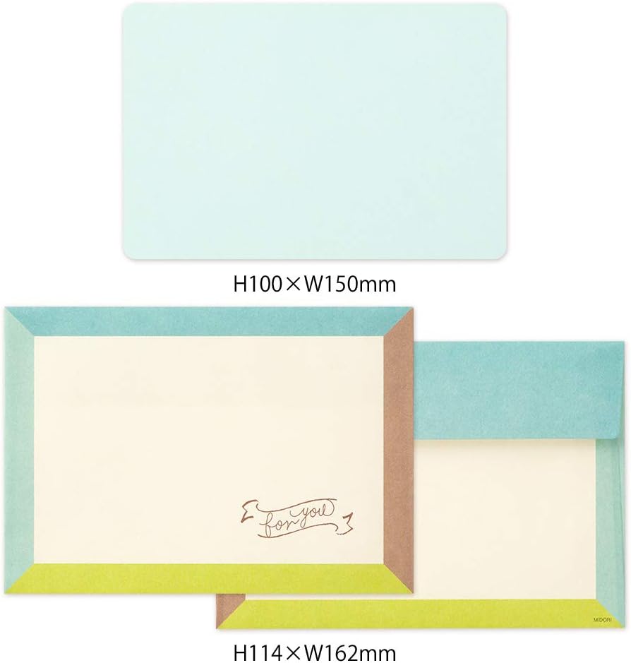 Card letter set, frame